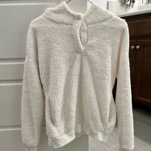 Lukka Lux Sherpa Jacket - White XS